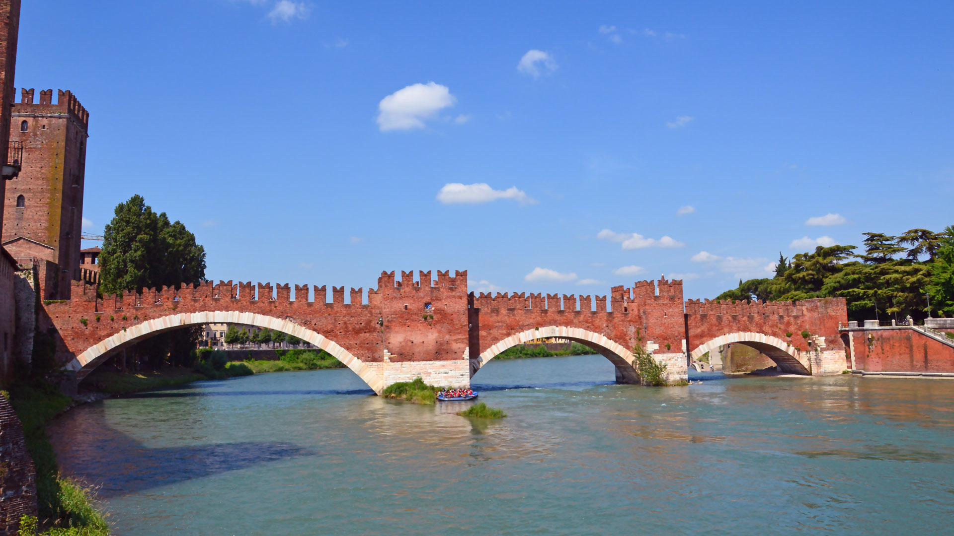 Castel Vecchio e Ponte Scaligero a Verona